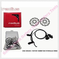 REM CAKRAM HIDROLIK Disc Brake dan Rotor RADIUS HIDROLIK CX7 Sepeda aksesoris sparepart