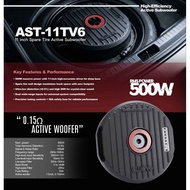 Awave AST-11TV6 11inch Spare Tire Active Subwoofer