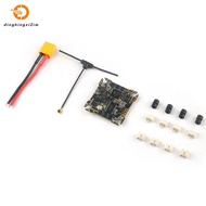 CrazyF411 ELRS AIO 4in1 F411 Flight Controller Built-in UART 2.4G ELRS RX 20A ESC 2-4S for FPV Tooth