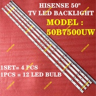 50B7500UW HISENSE 50" TV LED BACKLIGHT (LAMP TV) HISENSE 50 INCH LED TV 50B7500UW
