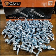 Baut Baja Ringan Camel Skrup Besi Hollow 10X16 Isi 1000Pcs