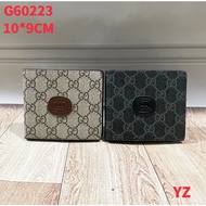 Original Coach Men's Fashion Wallet  Dompet Multi-Card Wallet/Leather Short Wallet