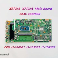 ASUS X512ja X512ff X512jaw เมนบอร์ด V5000j I3 I5 I7 Mumot5-Cb CPU