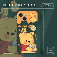 For Honor 20 50 70 90 Lite X6a X9a 8X Max 9X Pro Cartoon Cute Winnie Pooh Bear Pattern Soft Liquid S