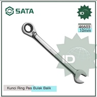 10mm 46603 Reversible Ratchet Wrench SATA Reversible Ratchet Wrench