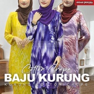 [CLEARANCE Minor Defect] Baju kurung Tradisional Pasang Teluk Belanga DEWASA/Baju Raya Set baju kuru