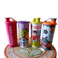 Gelas Fun Tumbler 470 ml Gelas Minum Botol Minum Randem (1pcs)Tupperware Original 100%