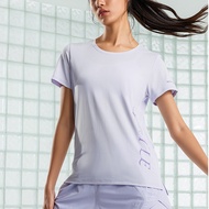 Xtep Women T-Shirt Training Fashion Classic Fashion Pure Quick-drying Gym Breathable