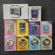 全新日版Ensky Paper Theater theatre Cube Box 立體手工拼圖立體卡 專用盒 龍珠 美少女戰士 Pokemon Gangar Pikachu Totoro 龍貓 哈爾移