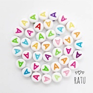 Alphabet Beads Manik Abjad Huruf A