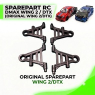 Lower arm Rc Dmax Wing 2 / Dtx (1set 4pcs) - RC DMAX SPAREPART