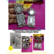 Ready Stock Indian Party Wear Earring / Bollywood Designer Earrings /Oxidized Stone Work Indian Earr