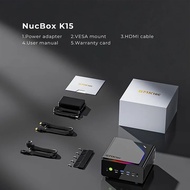 GMKtec K15 MINI PC 12MB Cache Intel Core Ultra 5 125U Intel Graphics GPU 2×DDR5 3*M.2 2280 2×2.5G LA