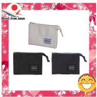 Yoshida bag porter wallet PORTER DUCK duck ZIP WALLET mini wallet coin purse men's women's compact cotton simple made in Japan 636-【Direct from Japan】