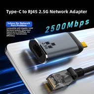BIAOTU | Type C to RJ45 Adapter 2.5G Gigabit Ethernet