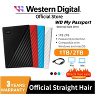 Western Digital WD External Hard Drive 2TB /1TB WD HDD My Passport USB 3.0 Portable Hard Drive Exter