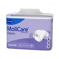 安加適 - MoliCare® 安加適彈性金裝成人紙尿片 (夜用)中碼 26片/包 01010422