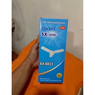 Foldable Fan blade LED Light Bulb 60W