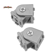 2 Pcs Aluminum Alloy Pivot Joint for Aluminum Extrusion Profile 2020 Series Flexible Pivot Joint 202