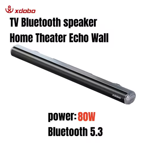 XDOBO 80W Bluetooth speaker column high-power portable speaker computer music center speaker TV spea