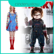 Children's Film Inspired Chucky Costume Dress - Polyester for Kids & Adults