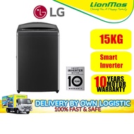 LG 15kg Top Load WasherT2515VBTB with Smart Inverter Washing machine - Mesin Basuh