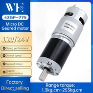 【ZENG WHCD】42GP-775 Planetary Reduction DC Motor 12V~24V High Torque Reduction Motor Up To 1.3KG.CM~