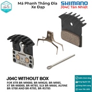 SHIMANO J04C Bicycle Disc Brake Pads Heat Dissipation - Noise Canceling, Durable, Genuine Japan