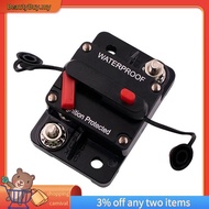 [In Stock]AMP Circuit Breaker Fuse Reset 12-24V DC Car Boat Auto Waterproof Fuse Box Fuse Car Fusibl