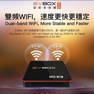 ⭐EVBOX Plus 4G Ram, 32G Rom🌠Android tv box from EVPAD Android 7.0 Support BT WIFI IPTV set top box 📺2022最新型號👀高配版❤️全球通用❤️國際版🔝送無線鍵盤Box專用⭐