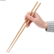 CLEIGHTEEN8H 1pair Bamboo Chopsticks, No Wax Extra Long Hotpot Chopsticks, High Quality No Paint 24/