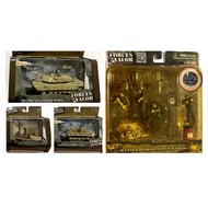 Unimax Forces of Valor - Die Cast - 352nd Infantry; US M1A2 Abrams, German Tiger,29th Infantry (B50)