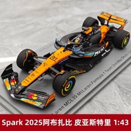 SPARK 2025 Abu Zabia Army MCL39 Piastri F1 1: 43