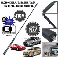 Car Antenna Pole Mast FM/AM Antena Roof Aerial Radio Aluminium Ariel Exora Saga vvt Blm Flx Viva