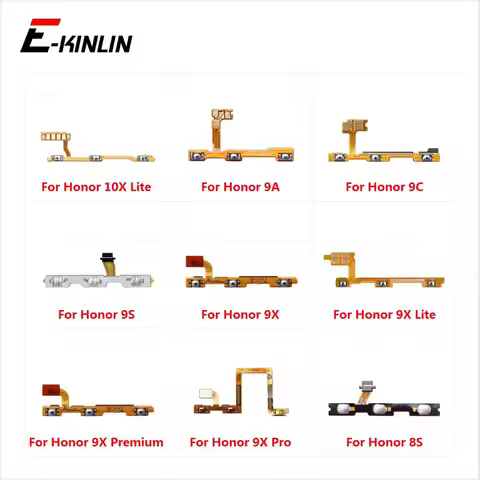 Switch Power ON OFF Button Flex Cable Ribbon For HuaWei Honor 9S 9A 9C 8S 10X 9X Pro Lite Premium Mu