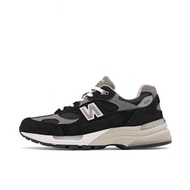 New Balance NB 992 Series Anti-Slip Breathable Retro Low Top Casual Sports Running Shoes Unisex Blac