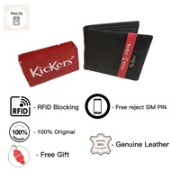 Kickers Mens short wallet / fold wallet / Leather / Dompet lelaki