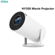 ORIA HY300 Portable Projector WiFi and Bluetooth 4K HD 1080P Movie Projector Compatible with TV Stic