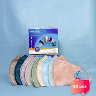 HWLB Masker Duckbill Filtcare 3ply mix warna facemask Duckbill / Duckbill Impor