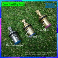 Cartridge Replacement Faucet Valve Quarter Turn 1/4 For Kitchen Tap Faucet Brass Coarse Thread Gigi 