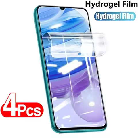 4Pcs Hydrogel Film For Vivo Y72 Y76 5G Screen Protector For Vivo Y35 Y16 Y31 Y22 Y20S Y20i Y75 Y12S 