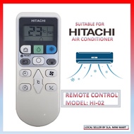 HITACHI AIRCOND REMOTE CONTROL HI-02 (FOR HITACHI REPLACEMENT)
