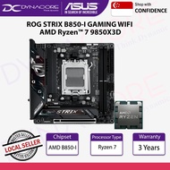 [Dynacore Bundle] ASUS ROG STRIX B850-I GAMING WIFI ITX Motherboard + AMD Ryzen™ 7 9850X3D Processor