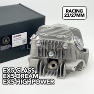HONDA EX5 / EX5 DREAM / EX5 CLASS CYLINDER HEAD ASSY (RACING-23/27MM) EX5 HIGHPOWER DREAM CLASS 23/2