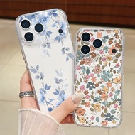 Trendy Flower Phone Case For Motorola Moto G32 G22 Edge 40 Pro G60 G72 5G G52 G30 G53 G9 PLUS   Tran