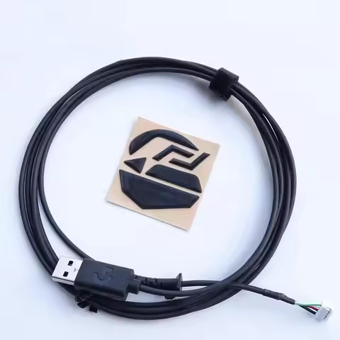 1 Piece Brand New Original Mouse Cable For Logitech G502 RGB Hero G402 Paracord Braiding Rubber Wire