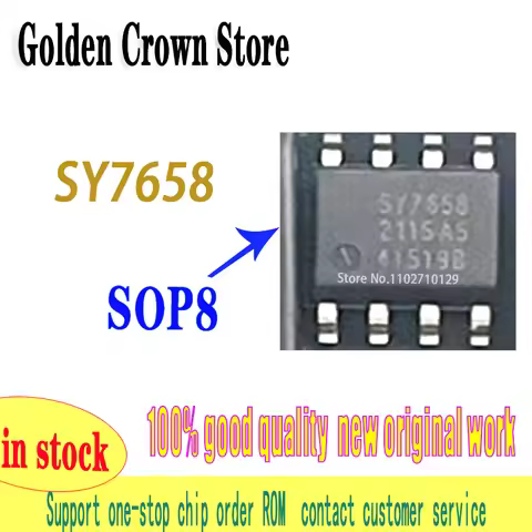 2~10 Pcs/Lot New original SY7658 SOP8 warehouse bluetooth headset battery management chip spot play 
