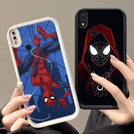 GK-81 Spider-Man Anime Silicone Black White Casing for Samsung A20 A11 A36 A20S M11 A10S A10 A30 A56