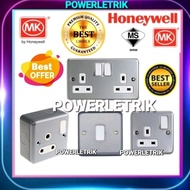 MK G2977 13A SWITCH SOCKET/MK G2946 DOUBLE 13A SWITCH SOCKET/MK G2873 15A SWITCH SOCKET/MK G4471 1G1