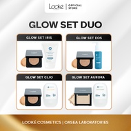 [Looke x Oasea] Glow Set Duo (Looke Cushion Iris/Eos/Clio NED x Oasea Cleansing Balm 75gr/Tinted Sun